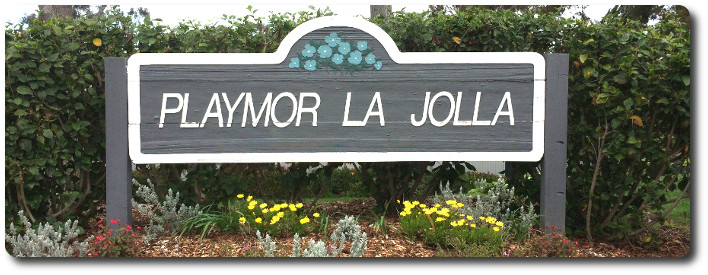 Playmor La Jolla Monument Sign